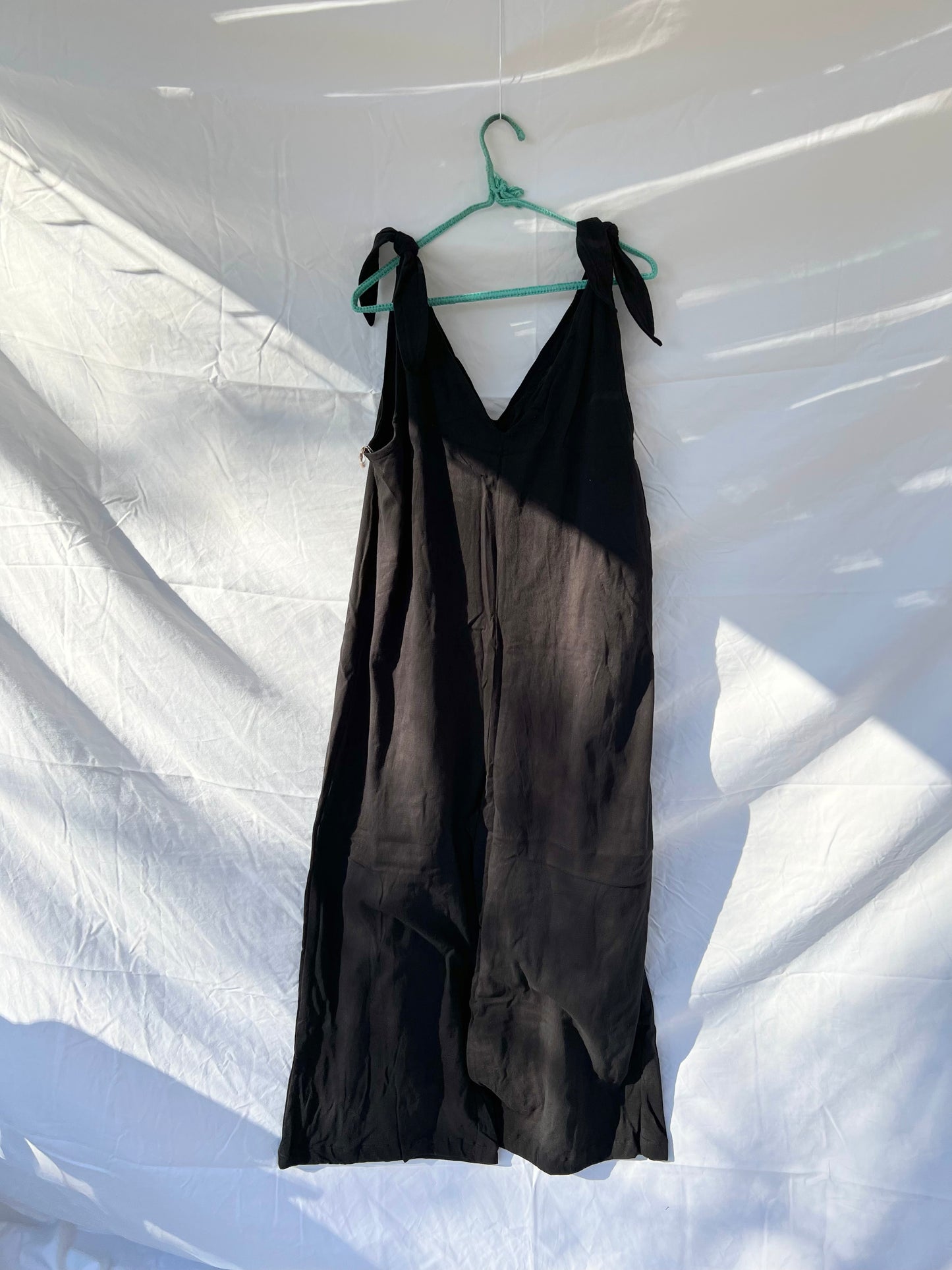 Black Jersey Jumpsuit